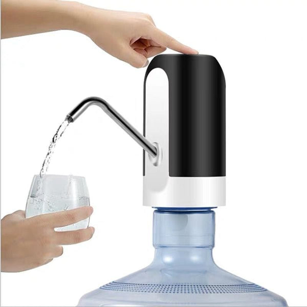 Water Bottle Pump USB Charging Auto Switch Drinking Dispenser Charging Water Pump One Click Auto Switch Drink Pump Dispenser - Culinarywellbeing