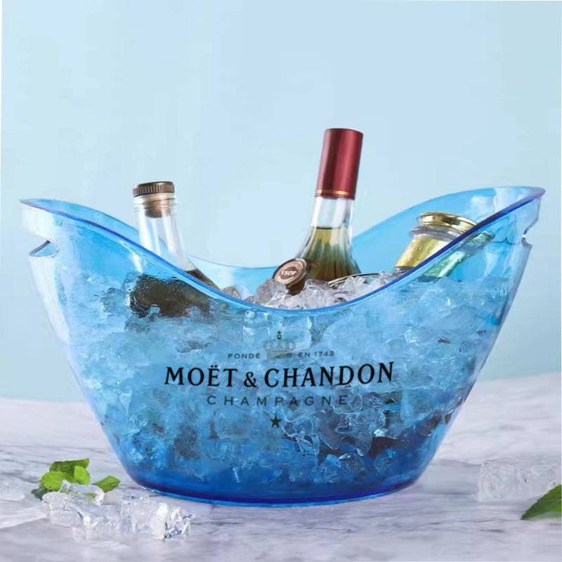 Ice Storage BucketTransparent Ice Cube Storage Bucket Beer Win Bucket Bar Ice Bucket Container Champagne Can Wine Bucket Champagne Beer Chiller Nome del prodotto:Ice Bucket Capacità: TheWellBeing1Ice Storage BucketCulinaryWellBeing