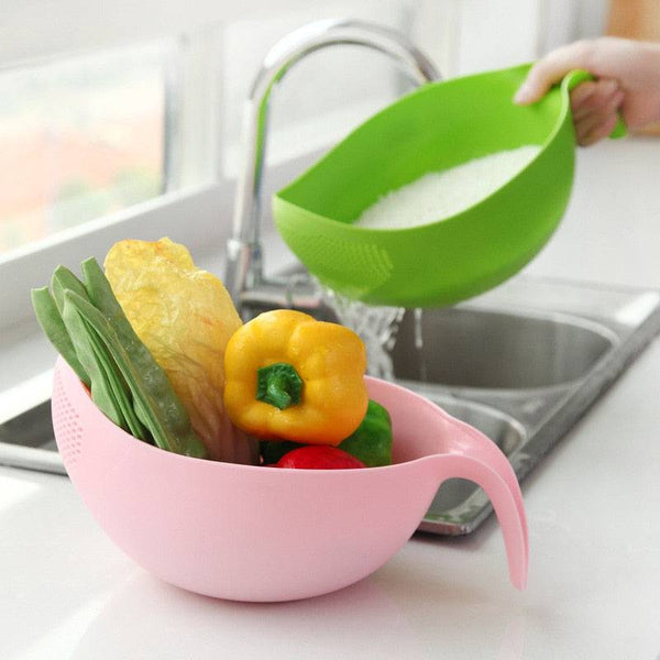 Rice Washing Filter Strainer Basket Colander Sieve Fruit Vegetable BowTheWellBeing1Rice Washing Filter Strainer Basket Colander Sieve Fruit Vegetable Bowl Drainer Cleaning ToolsCulinaryWellBeing