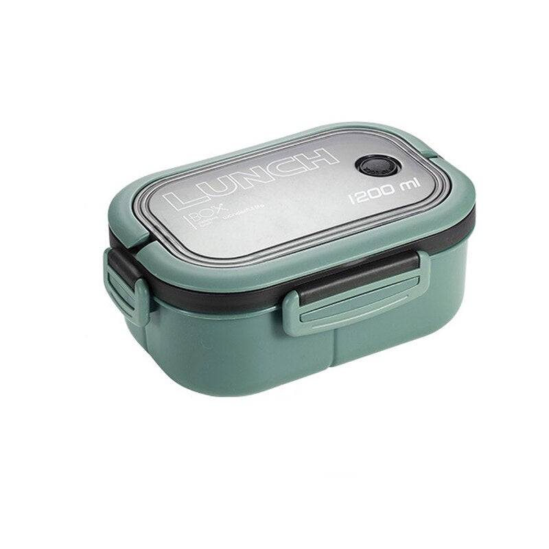 TheWellBeing™ Single Double-layer Lunch Box Portable Compartmentsuitable for students, office workers with lunch, field trips to keep food and fruit fresh
1. Microwaveable, do not put the top and divider together (no more than 3 TheWellBeing1TheWellBeing™ Single Double-layer Lunch Box Portable CompartmentCulinaryWellBeing