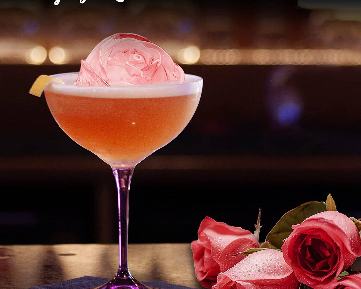 TheWellBeing™ 3D Rose Ice Molds - Culinarywellbeing
