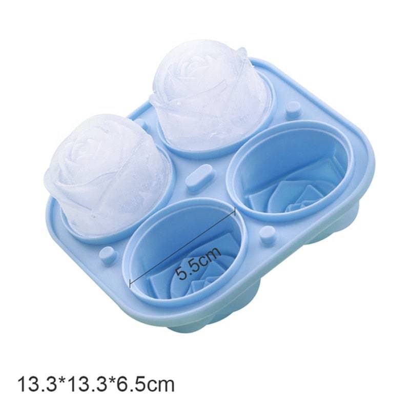 TheWellBeing™ 3D Rose Ice Molds - Culinarywellbeing