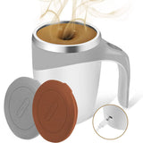 TheWellBeing™Automatic Stirring Magnetic Mug Rechargeable Model Stirring Coffee Cup Electric Stirring Cup Lazy Milkshake Rotating Cup - Culinarywellbeing