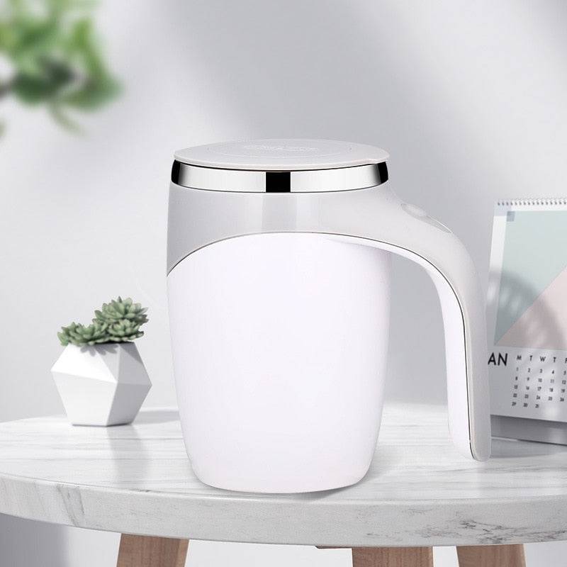 TheWellBeing™Automatic Stirring Magnetic Mug Rechargeable Model Stirring Coffee Cup Electric Stirring Cup Lazy Milkshake Rotating Cup - Culinarywellbeing