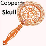 Skull And Mechanical Watch Bar Strainer Sprung Cocktail Strainer StainTheWellBeing1Mechanical Watch Bar Strainer Sprung Cocktail Strainer Stainless Steel Deluxe Strainer Bar ToolsCulinaryWellBeing