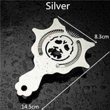 Skull And Mechanical Watch Bar Strainer Sprung Cocktail Strainer StainTheWellBeing1Mechanical Watch Bar Strainer Sprung Cocktail Strainer Stainless Steel Deluxe Strainer Bar ToolsCulinaryWellBeing
