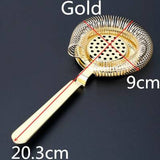 Skull And Mechanical Watch Bar Strainer Sprung Cocktail Strainer Stainless Steel Deluxe Strainer Bar Tools - Culinarywellbeing