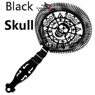 Skull And Mechanical Watch Bar Strainer Sprung Cocktail Strainer Stainless Steel Deluxe Strainer Bar Tools - Culinarywellbeing