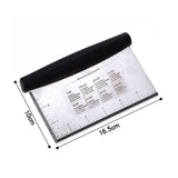 Leeseph Multi-purpose Stainless Steel Scraper & Chopper, Dough Scraper, Pizza Dough Cutter , kitchen tools - Culinarywellbeing