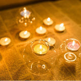 European Crystal Glass Candle Holder - Culinarywellbeing