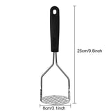 Kitchen Stainless Steel Potato Crusher Tool Garlic Juice Machine Manual Crusher Small Tool - Culinarywellbeing