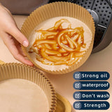 TheWellBeing™ Air Fryer Silicone Oil-Absorbent Paper Rounds (50pcs)Suitable for air fryer oven baked goods or desserts, reduce the cleaning of dishes, for you to cook to reduce stress Much quantity, there are 50 sets disposable, isoTheWellBeing1TheWellBeing™ Air Fryer Silicone Oil-Absorbent Paper Rounds (50pcs)CulinaryWellBeing