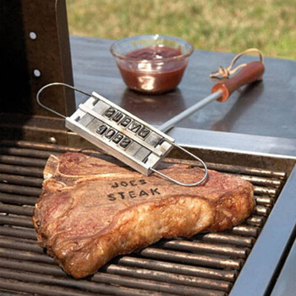 Grill accessories BBQ Branding Iron 55 Letters DIY Printed