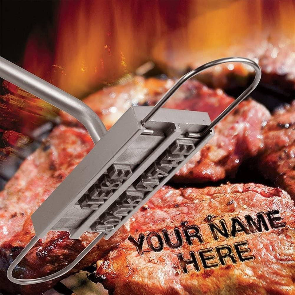Grill accessories BBQ Branding Iron 55 Letters DIY Printed