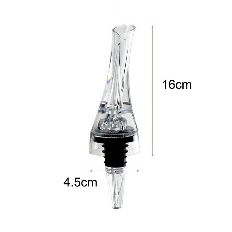 Wine Aerator Pourer Premium Aerating Pourer Red Wine Decanter Cap Spout Stopper Bottle Mouth Dispenser Decanter Spout - Culinarywellbeing