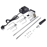 Universal Automatic Grill Rotisserie Kit w/ Electric Motor BBQ Bracket Roaster - Culinarywellbeing