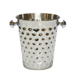 Ice Bucket Stainless Steel Champagne Luxury Vertical  Rack - Culinarywellbeing