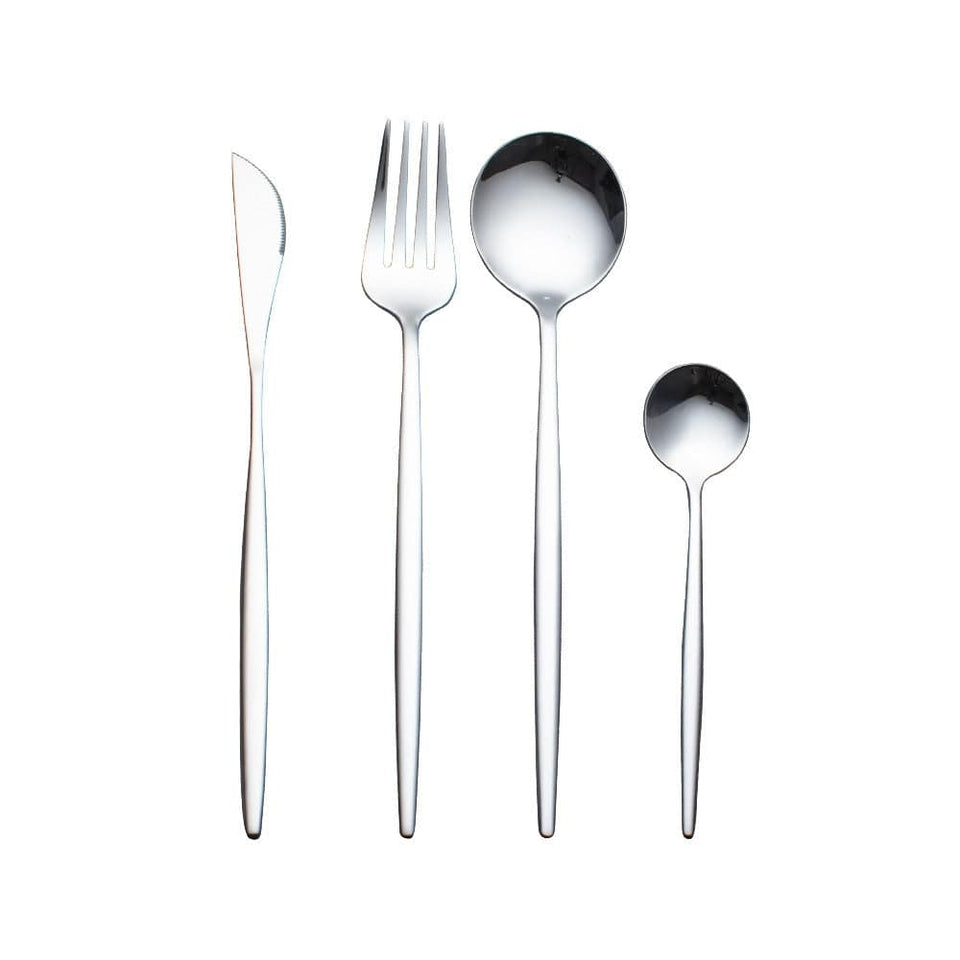 Portuguese Tableware Stainless Steel Knife Fork and Spoon Set Western 1. Light Luxury, smooth edge, made of thickened stainless steel material, with a thick handle and comfortable feel.
2. Stainless steel material, integrated molding, TheWellBeing1Spoon Set Western Food Hotel Steak KnifeCulinaryWellBeing