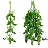 TheWellBeing™ Artificial Simulation Vegetables - Fake Chili Pepper Fruit for Photography Props and Home Decoration - Culinarywellbeing
