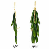 TheWellBeing™ Artificial Simulation Vegetables - Fake Chili Pepper Fruit for Photography Props and Home Decoration - Culinarywellbeing