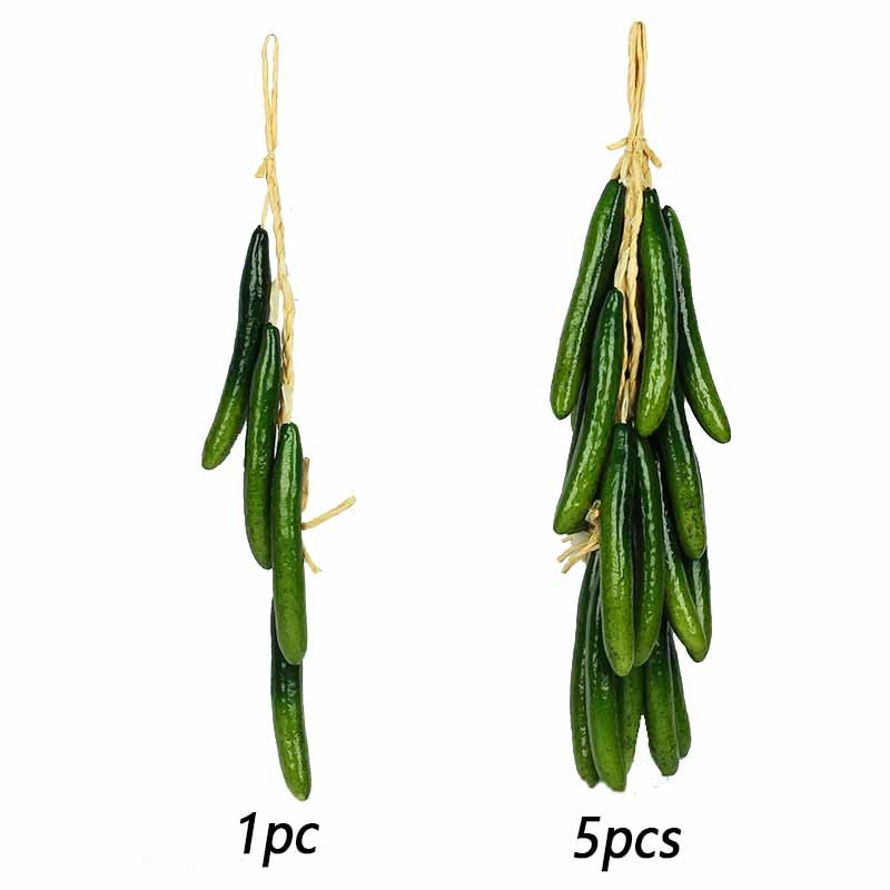 TheWellBeing™ Artificial Simulation Vegetables - Fake Chili Pepper Fruit for Photography Props and Home Decoration - Culinarywellbeing