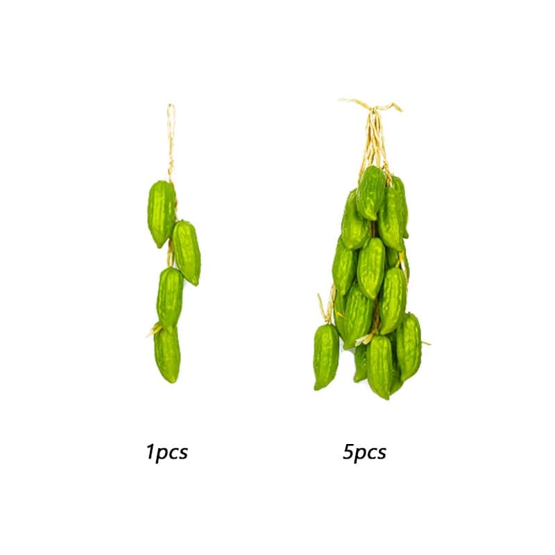 TheWellBeing™ Artificial Simulation Vegetables - Fake Chili Pepper Fruit for Photography Props and Home Decoration - Culinarywellbeing