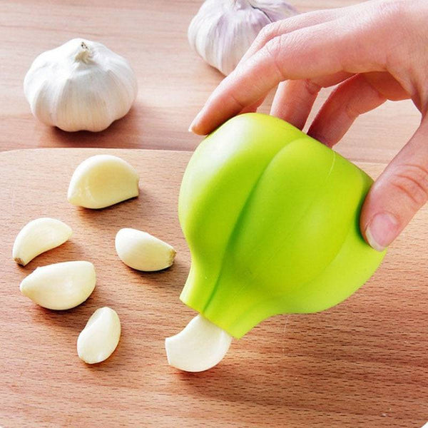 Garlic peeler creative kitchen silicone soft garlic peeler - Culinarywellbeing