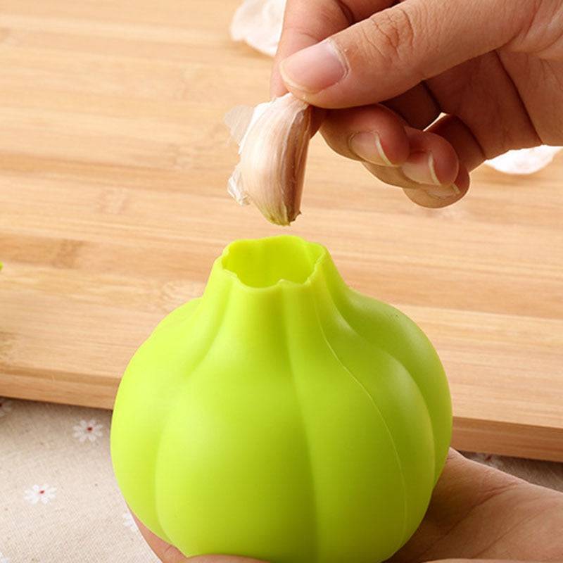 Garlic peeler creative kitchen silicone soft garlic peeler - Culinarywellbeing