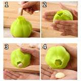 Garlic peeler creative kitchen silicone soft garlic peeler - Culinarywellbeing