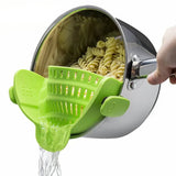 Silicone Kitchen Snap N Strain Filter - Culinarywellbeing