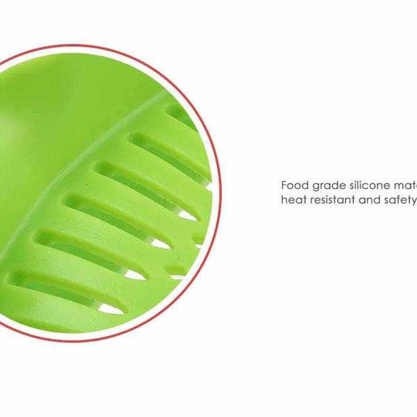 Vegetable Strainer - Silicone Snap N Strain Filter for Easy Cooking - Culinarywellbeing