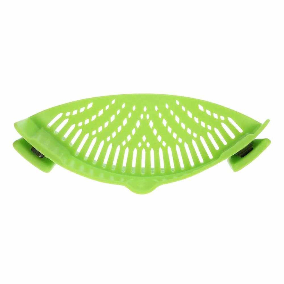 Vegetable Strainer - Silicone Snap N Strain Filter for Easy Cooking - Culinarywellbeing