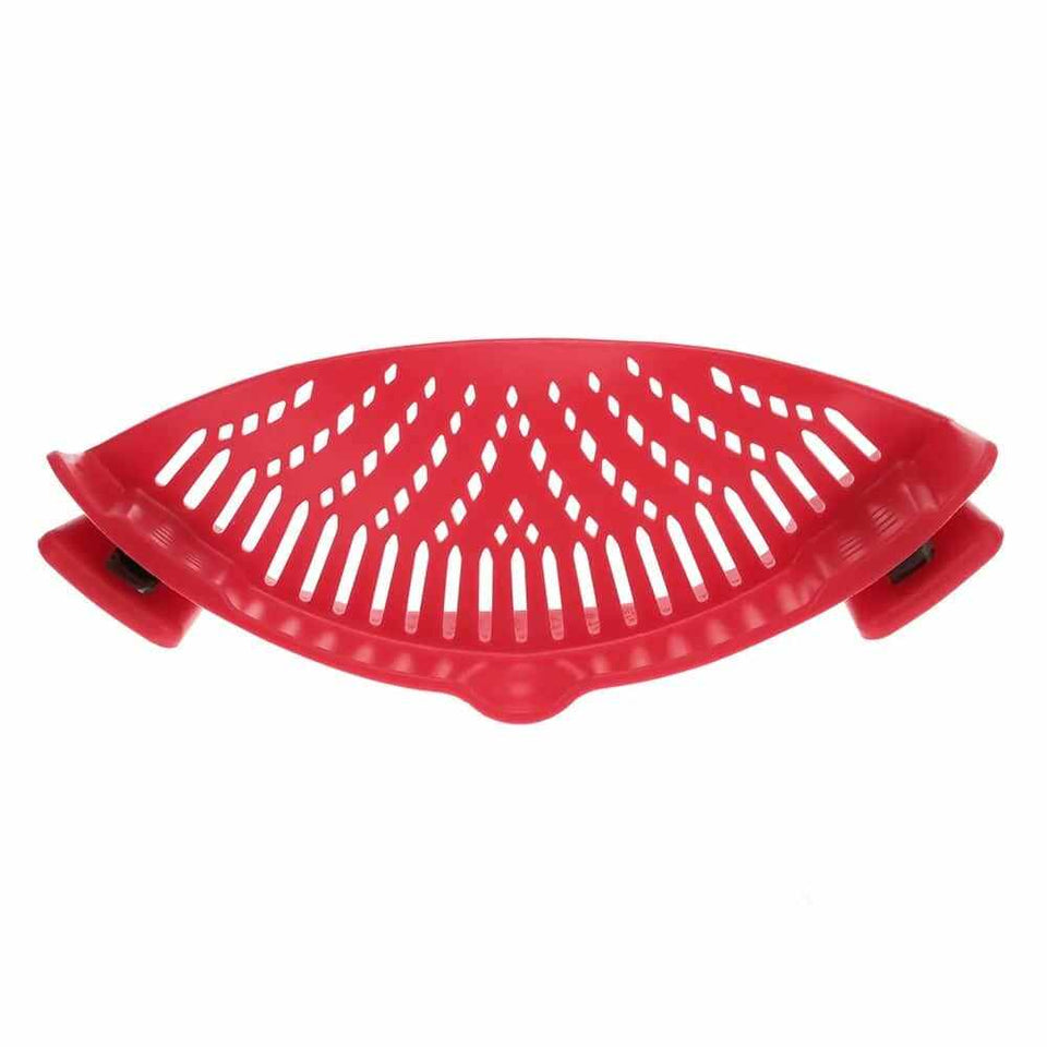 Vegetable Strainer - Silicone Snap N Strain Filter for Easy Cooking- Culinarywellbeing