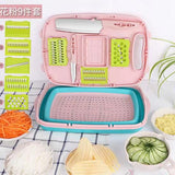 Collapsible Cutting Board & Colander Multifunctional Foldable Camping - Culinarywellbeing