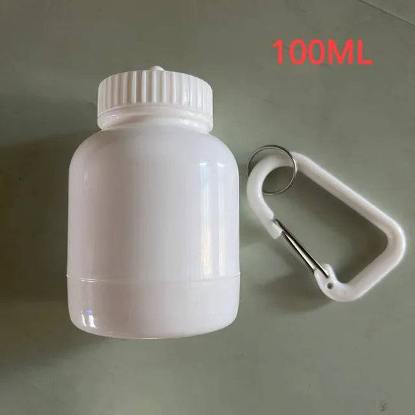 Portable Protein Powder Bottle With Whey Keychain Health Funnel Medicine Box Small Water Cup Outdoor camping Container - Culinarywellbeing