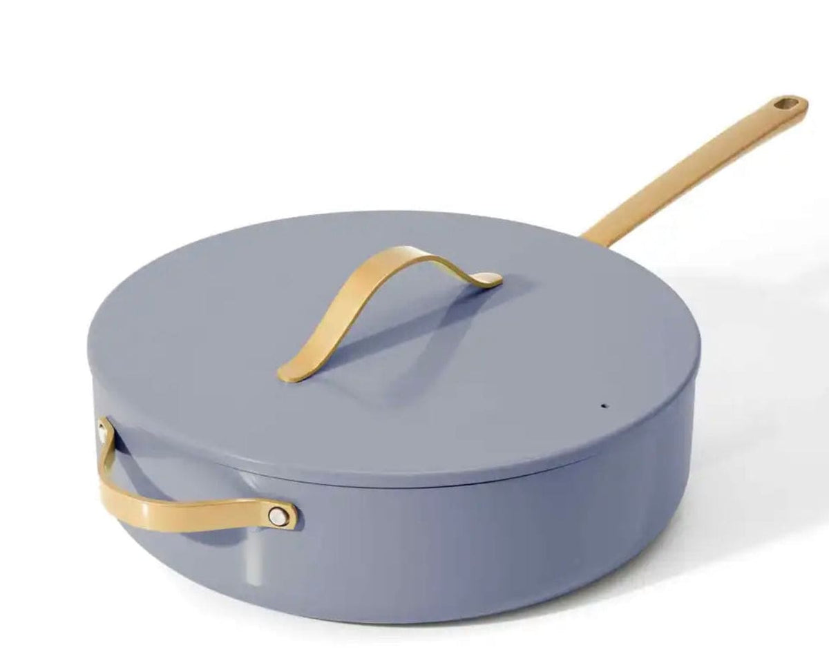 5.5 Quart Ceramic Non-Stick Sauté Pan - Culinarywellbeing