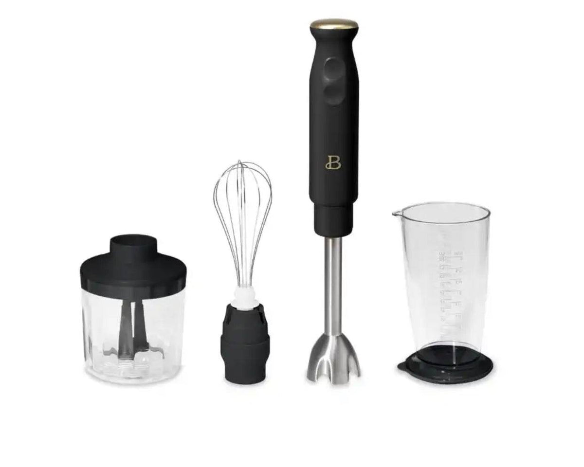 Immersion Blender with 500ml Chopper and 700ml Measuring Cup - Culinarywellbeing