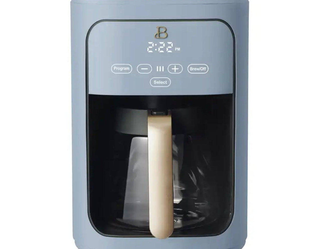 Programmable Touchscreen Coffee Maker, Black Sesame - Culinarywellbeing