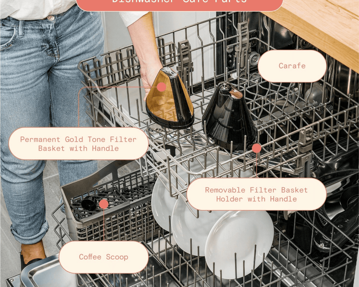 Programmable Touchscreen Coffee Maker, Black Sesame - Culinarywellbeing