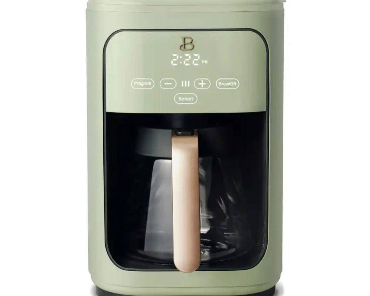 Programmable Touchscreen Coffee Maker, Black Sesame - Culinarywellbeing