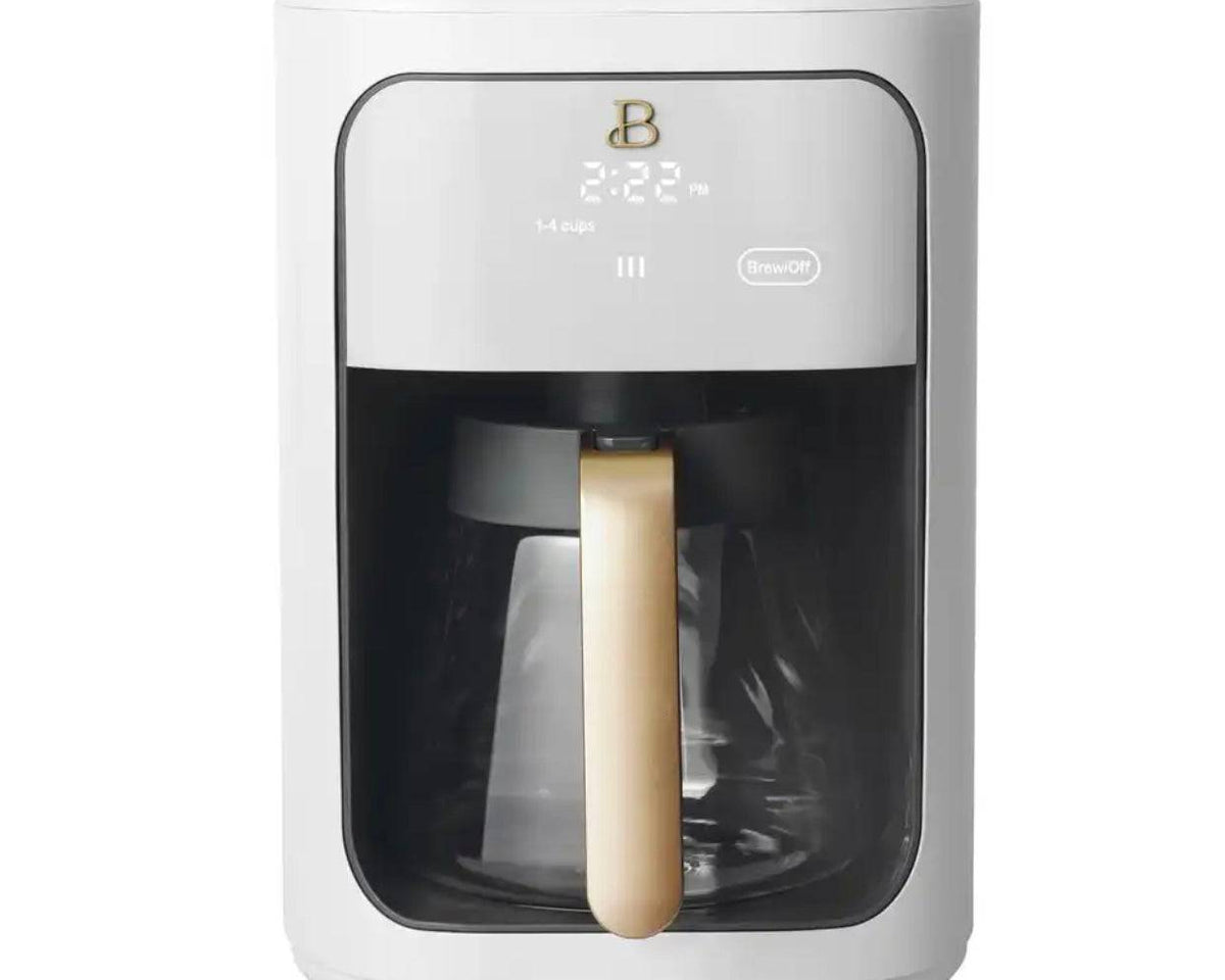 Programmable Touchscreen Coffee Maker, Black Sesame - Culinarywellbeing