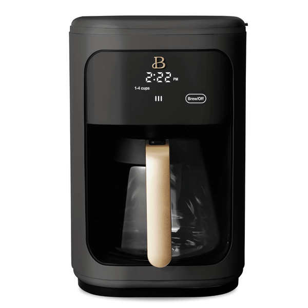 Programmable Touchscreen Coffee Maker, Black Sesame - Culinarywellbeing