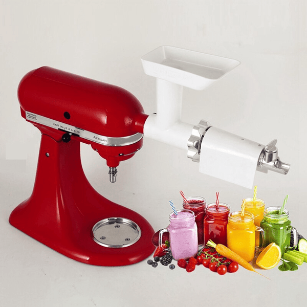 Meat Grinder Attachment For Kitchenaid FGA Mixers, Tomato Juicer Strainer Screw Shaft Filter Sleeve Baffle Accessories - Culinarywellbeing