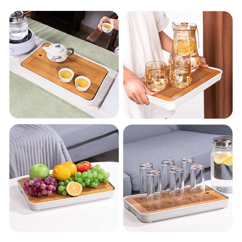 Bamboo Tea Tray - Culinarywellbeing