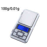 High-Precision Portable Handheld Electronic Weighing Jewelry Scale with 0.01g accuracy display.