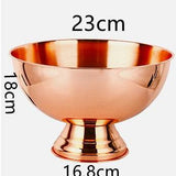 Stainless Steel Champagne Bowl Bucket Keg Double Wall Ice Bucket - Culinarywellbeing