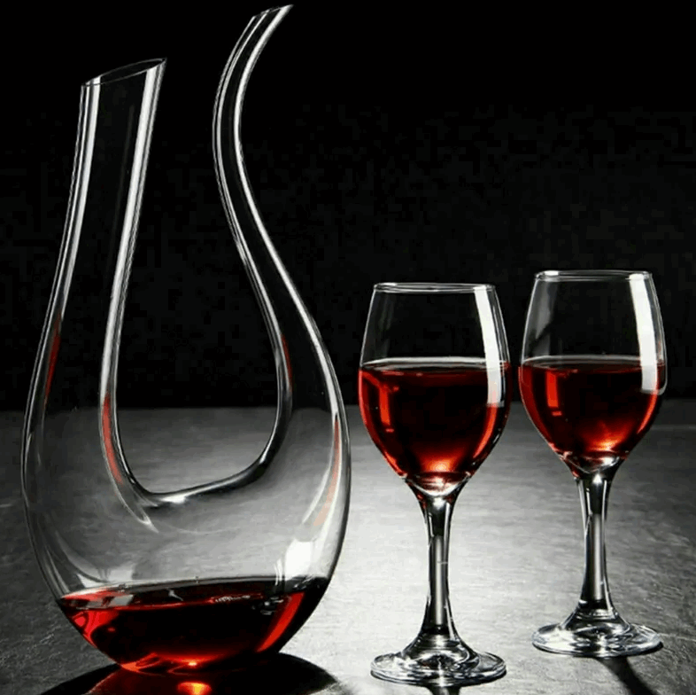 Crystal Wine Decanter Bottle - Culinarywellbeing