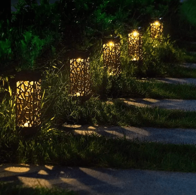 Solar Garden Light - Waterproof Vintage Solar-Powered Outdoor Lighting