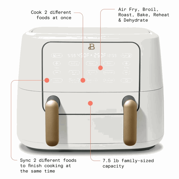 9QT TriZone Air Fryer - Culinarywellbeing