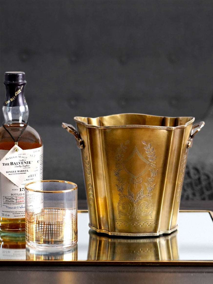 European-Style Hand-Carved Brass Red Wine Champagne Ice BucketTheWellBeing1European-Style Hand-Carved Brass Red Wine Champagne Ice BucketCulinaryWellBeing